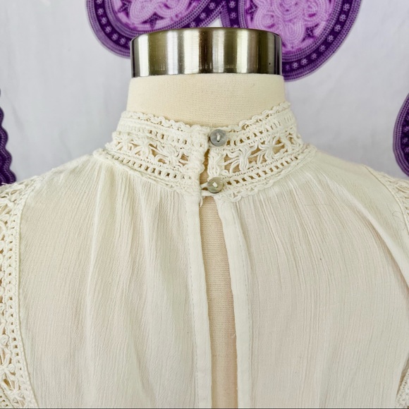 Free People Embroidered Blouse - Picture 15 of 16